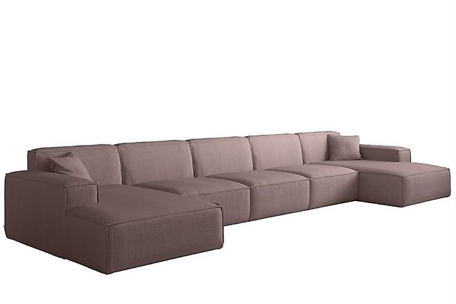 Fun Möbel Wohnlandschaft Sofa U-Form CELES PREMIUM XL in Stoff Scala, Breit günstig online kaufen