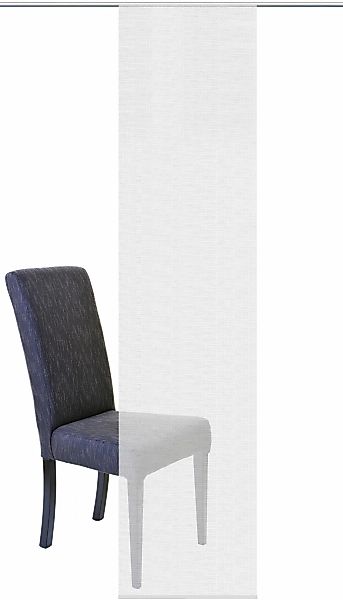 HOME WOHNIDEEN Schiebegardine "Uni" Paneelwagen 1 Stk. tlg. HxB: 245x60, SC günstig online kaufen