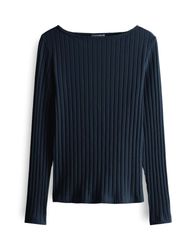 OPUS Langarmshirt SOVKE Slim aus Baumwoll günstig online kaufen