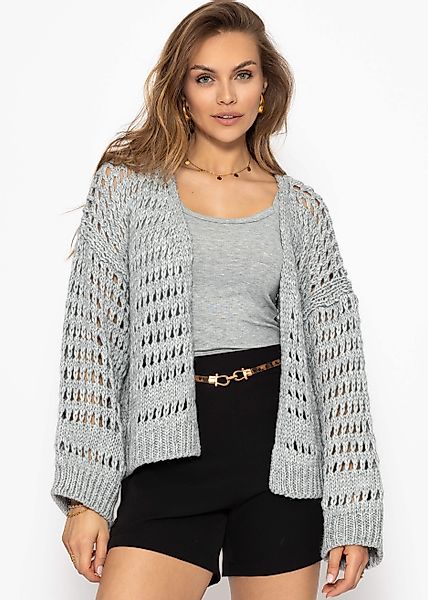 SASSYCLASSY Cardigan Oversize Strickcardigan Damen mit günstig online kaufen