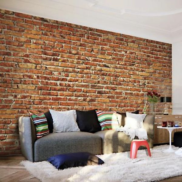 artgeist Fototapete Brick Wall mehrfarbig Gr. 150 x 105 günstig online kaufen
