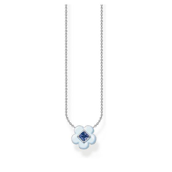 THOMAS SABO Kette mit Anhänger Blume günstig online kaufen