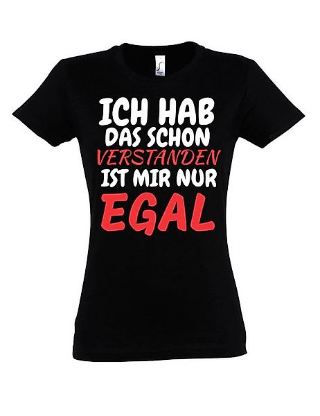 Youth Designz Print-Shirt Verstanden Egal Damen günstig online kaufen