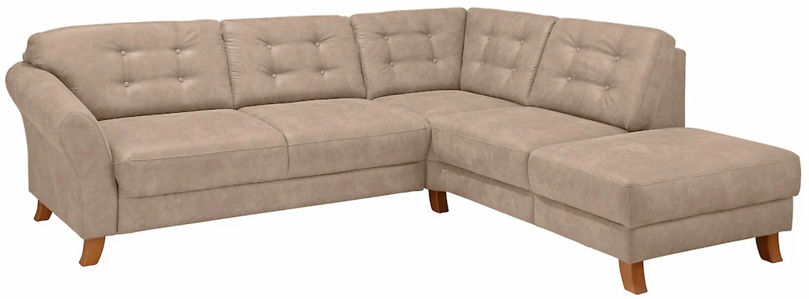 Home affaire Ecksofa »Trondheim L-Form«, mit Federkern günstig online kaufen