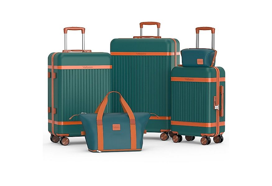 VALLSERO Trolleyset Trolleyset Hartschalen-Koffer set (M, L,XL) Rollkoffer, günstig online kaufen