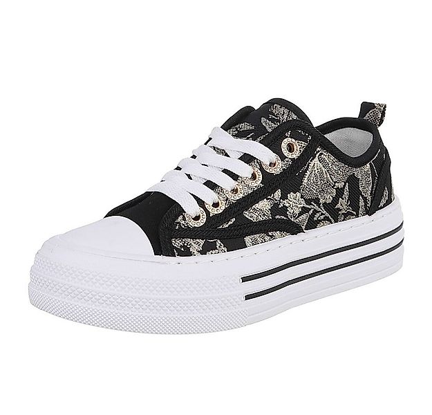 Ital-Design Trendiger Freizeitschuh mit hochwertigem Design für Damen Sneak günstig online kaufen