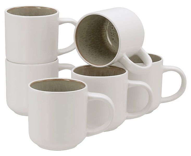 OTTO home Becher "modernes 6-teiliges Kaffeebecher-Set Novalee" hohe Haltba günstig online kaufen