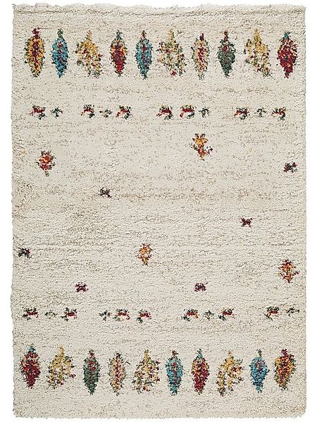 benuta Hochflor-Teppich Gobi, rechteckig, Höhe: 21 mm, Teppich Wohnzimmer, günstig online kaufen