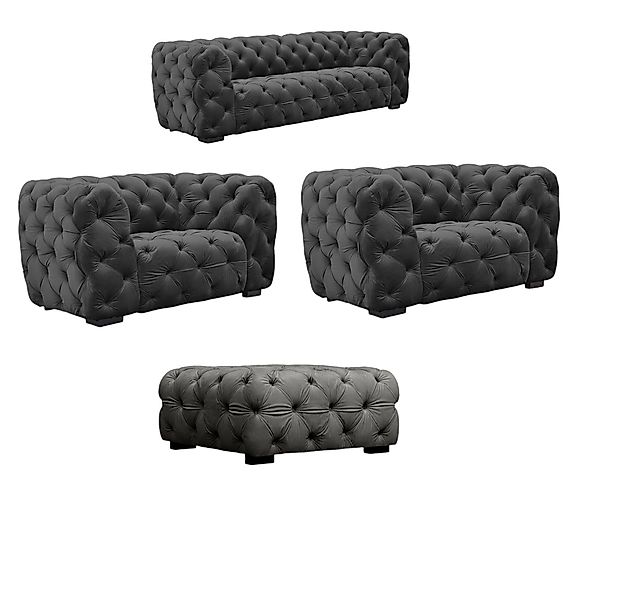 Fun Möbel Polstergarnitur Sofaset NATALIE 3-1-1 günstig online kaufen