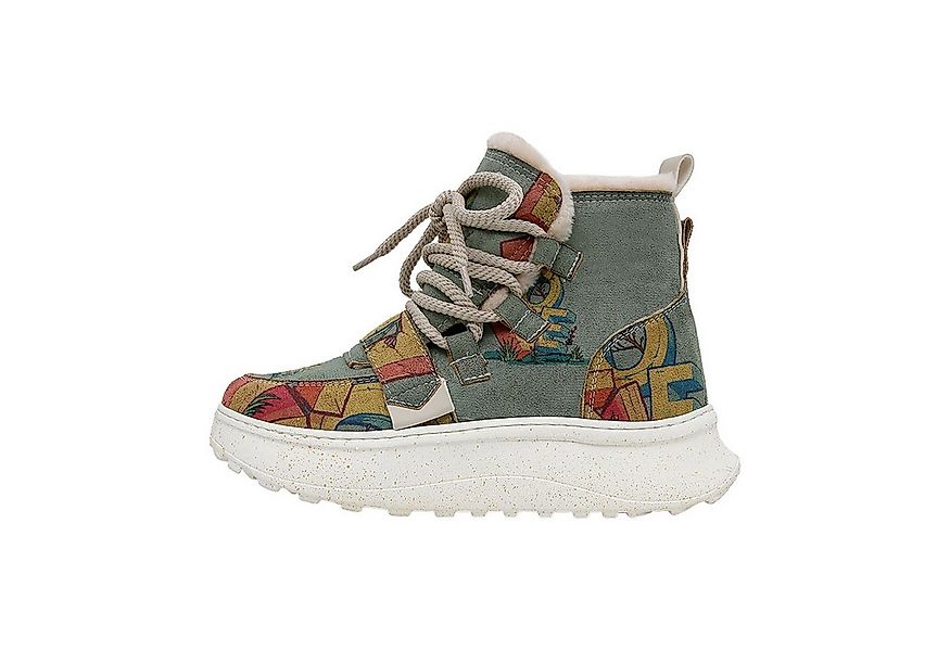 DOGO Snowie High-Top Bootlove Damen Stiefeletten Schnürstiefelette Handgefe günstig online kaufen
