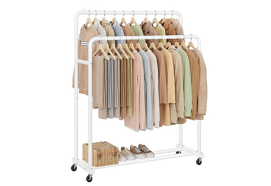 SONGMICS Kleiderständer, Kleiderstange auf Rollen, Garderobenständer günstig online kaufen