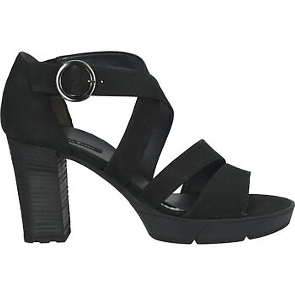 Paul Green Sandalen Nubukleder High-Heel-Sandalette günstig online kaufen
