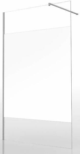 Marwell Duschwand, Einscheibensicherheitsglas, mit satiniertem Sichtschutzs günstig online kaufen