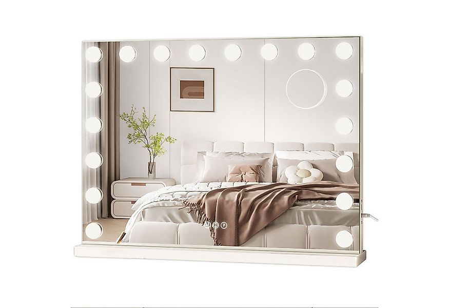 Dripex Schminkspiegel Hollywood Kosmetikspiegel 14/15/18/20LED, 3 Lichtfarb günstig online kaufen