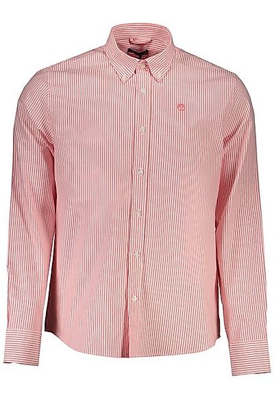 North Sails Langarmhemd Langarm-Shirt Herren Rosa: Gestreift, Bio-Baumwolle günstig online kaufen