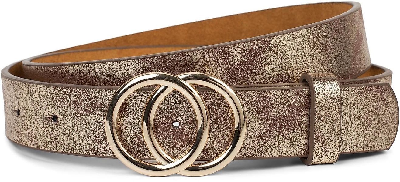 styleBREAKER Synthetikgürtel Gürtel mit Ringschnalle (1-St) günstig online kaufen