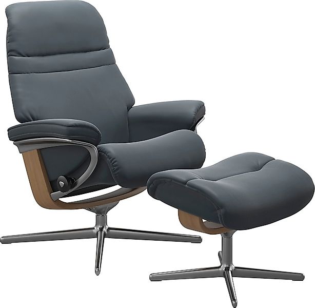 Stressless Relaxsessel "Sunrise", mit Cross Base, Größe S, M & L, Holzakzen günstig online kaufen