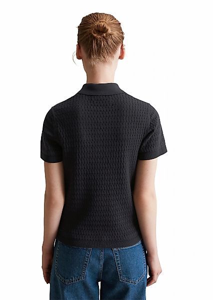 Marc OPolo DENIM Poloshirt aus Strick, modisches Muster, regular günstig online kaufen