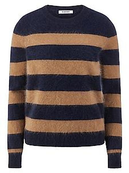 Rundhals-Pullover aus 100% Kaschmir include blau günstig online kaufen