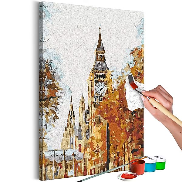 Malen Nach Zahlen - Autumn In London günstig online kaufen