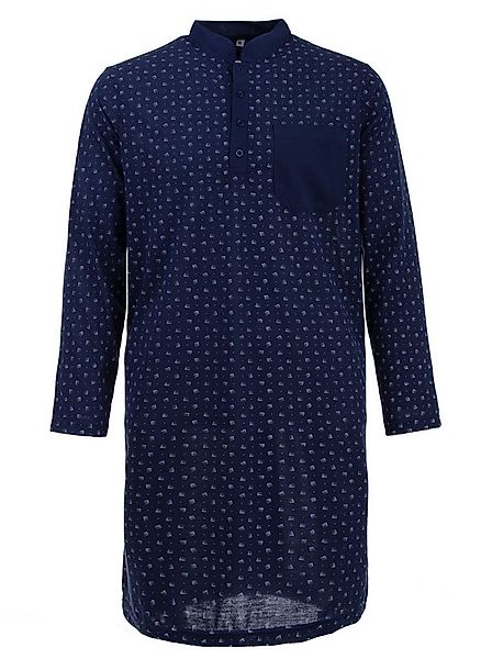 Lucky Nachthemd Nachthemd Langarm mit Stehkragen - Splash günstig online kaufen