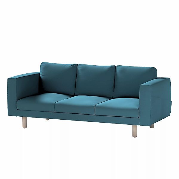 Bezug für Norsborg 3-Sitzer Sofa, dunkelblau, Norsborg 3-Sitzer Sofabezug, günstig online kaufen