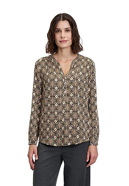 Cartoon Schlupfbluse Cartoon Casual-Bluse mit Muster günstig online kaufen