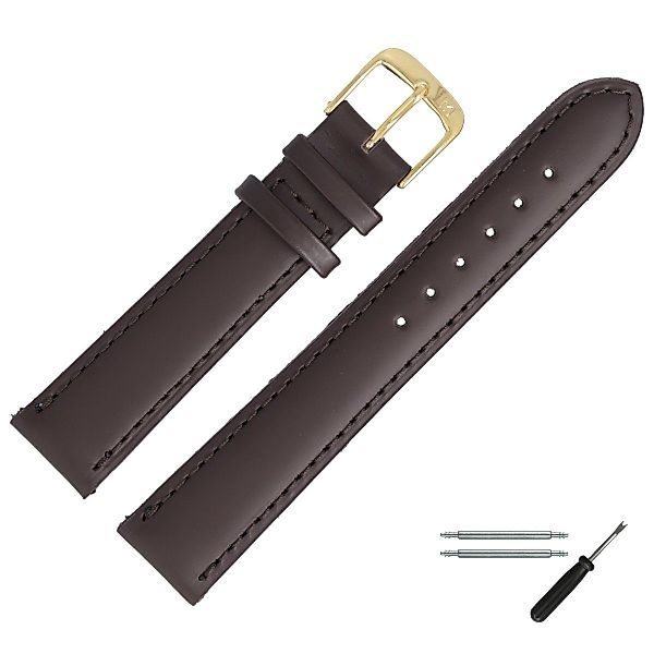 MARBURGER Uhrenarmband 20mm Leder günstig online kaufen