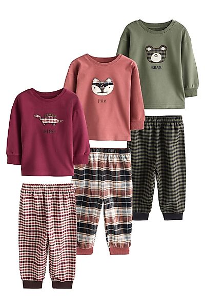 Next Pyjama Gewebte Schlafanzughose mit Karomuster, günstig online kaufen