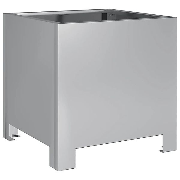 vidaXL Blumentopf Pflanzkübel 30x30x30 cm Verzinkter günstig online kaufen