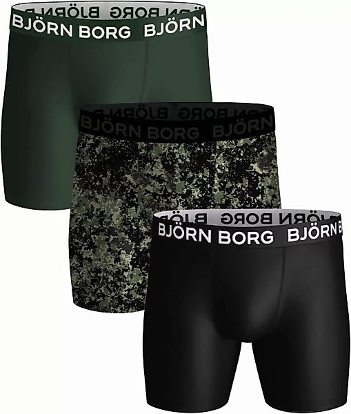 Bjorn Borg Boxers Performance 3 Pack Multicolour - Größe M günstig online kaufen