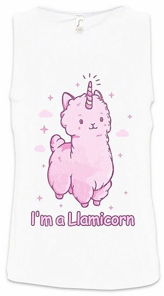 Urban Backwoods Tanktop Llamicorn II Ärmelloses T-Shirt Einhorn Lama Llama günstig online kaufen