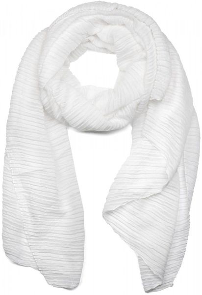 styleBREAKER Modeschal Gekreppter Unifarbener Schal, (1-St) günstig online kaufen