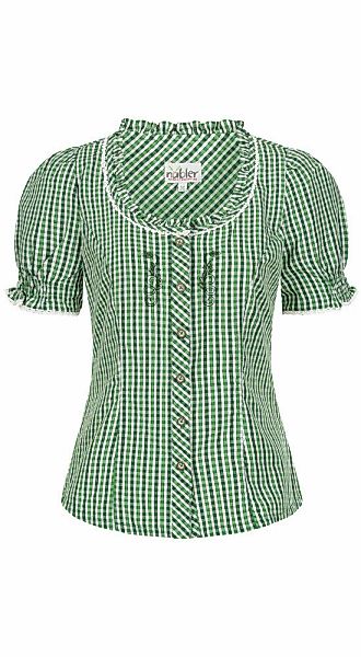 Nübler Dirndlbluse "Trachtenbluse Kurzarm Natascha" günstig online kaufen