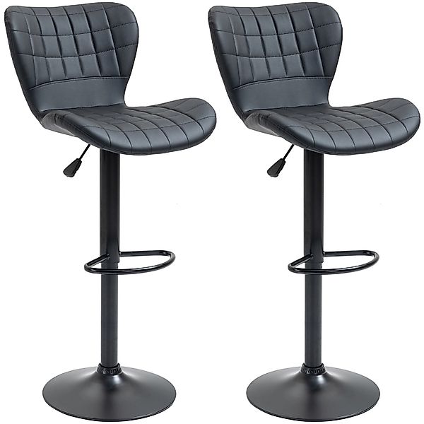 HOMCOM 2er-Set Barstuhl Barhocker Bistrohocker günstig online kaufen