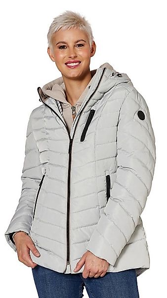 BLUE FLAME Steppjacke 60-307 Long-Steppjacke mit Kapuze mit wasserdichten R günstig online kaufen