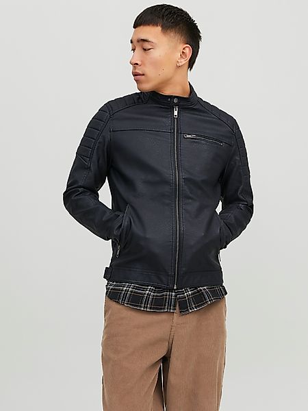 Jack & Jones Lederimitatjacke JJEROCKY in günstig online kaufen