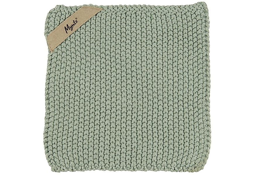 Ib Laursen Geschirrtuch IB Laursen Topflappen Mynte grün 22cm 6350-81, (1-t günstig online kaufen