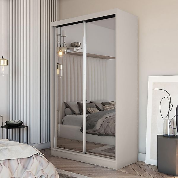 Beautysofa Schiebetürenschrank Doroti (modernes Garderobeschrank, 120, günstig online kaufen