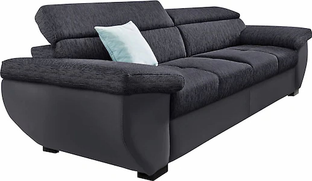 COTTA 2,5-Sitzer »Speedway«, Big-Sofa mit Kopfteilverstellung günstig online kaufen