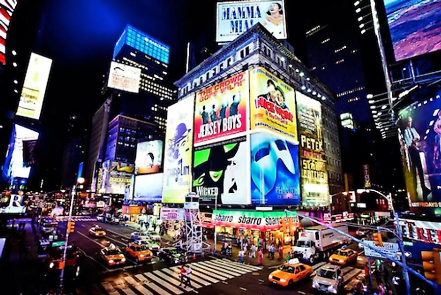 Papermoon Fototapete »New York Time Square« günstig online kaufen