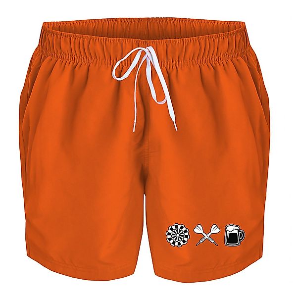 deinshirt Badehose Schwimmshorts Darts und Bier günstig online kaufen