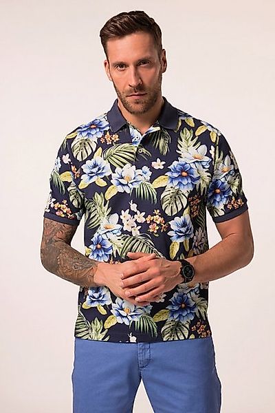 JP1880 Poloshirt JP1880 Poloshirt Halbarm Piqué Blumenprint günstig online kaufen