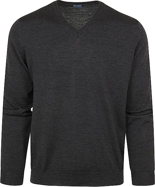 Olymp Pullover Merinowolle Antrazit - Größe S günstig online kaufen