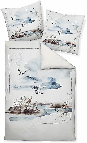 Janine Bettwäsche "modern art S 42161 02" mit Reißverschluss günstig online kaufen