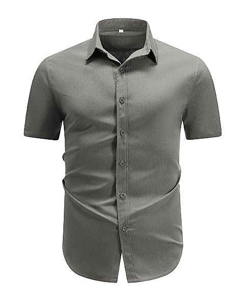 Allthemen Kurzarmhemd im Regular Fit leicht günstig online kaufen