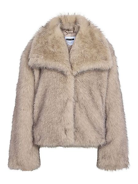 Noisy may Blouson Weicher Kunstfell-Look mit großem Kragen (1-St) NMMOIRA F günstig online kaufen
