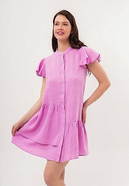freshlions Jerseykleid Jolin mit zarten Volantärmeln günstig online kaufen