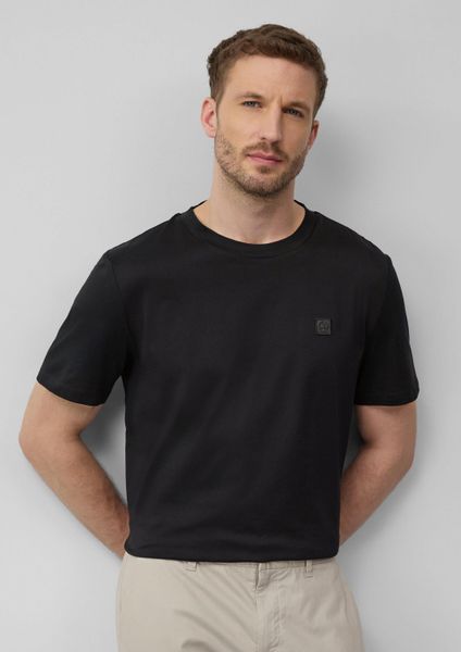 s.Oliver Kurzarmshirt T-Shirt T-Shirt aus merzerisierter günstig online kaufen