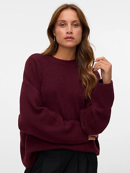 Vero Moda Strickpullover "VMBOOM LS O-NECK PULLOVER GA NOOS" günstig online kaufen
